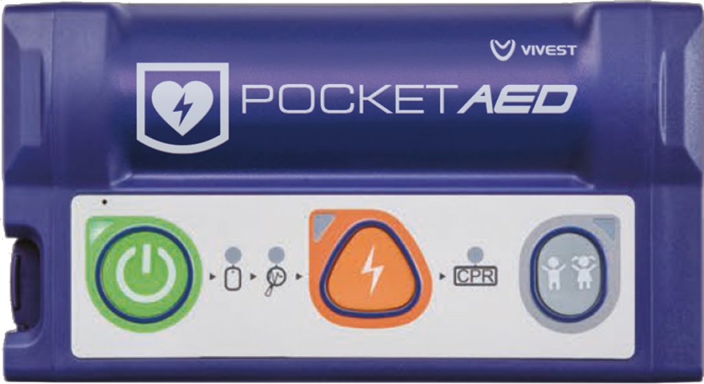 Defibrylator AED ViVest P3 — z baterią