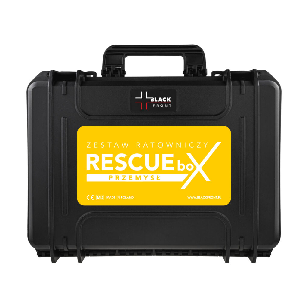 Walizkowy zestaw ratowniczy RESCUEbox – PRZEMYSŁ