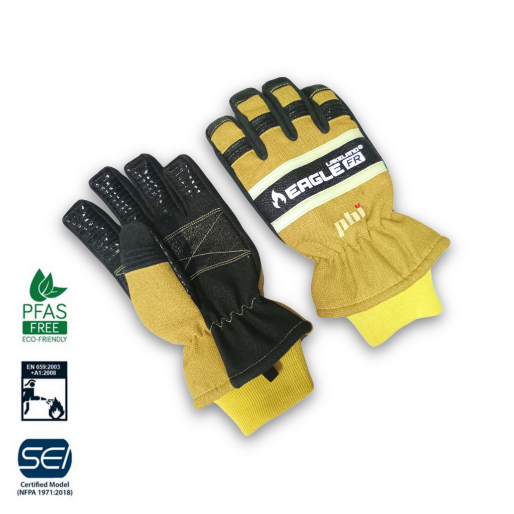 Rękawice Strażackie EAGLE GLow+ PBI Grip (CNBOP)