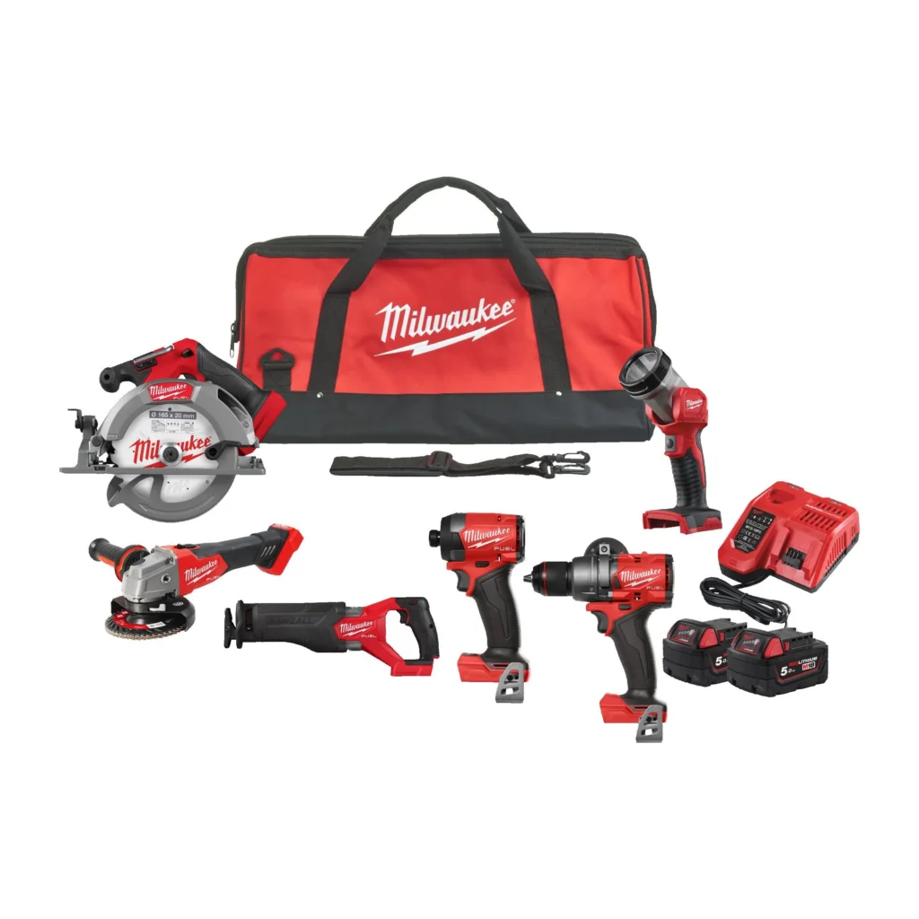 Zestaw Milwaukee powerpack M18 FPP6G3-502B